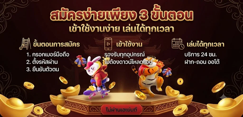 สมัครสมาชิก PHARUAY99 รับโปรโมชั่นต้อนรับสมาชิกใหม่